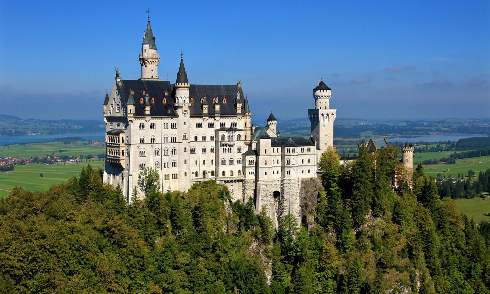 Schloss Neuschwanstein im Allgäu