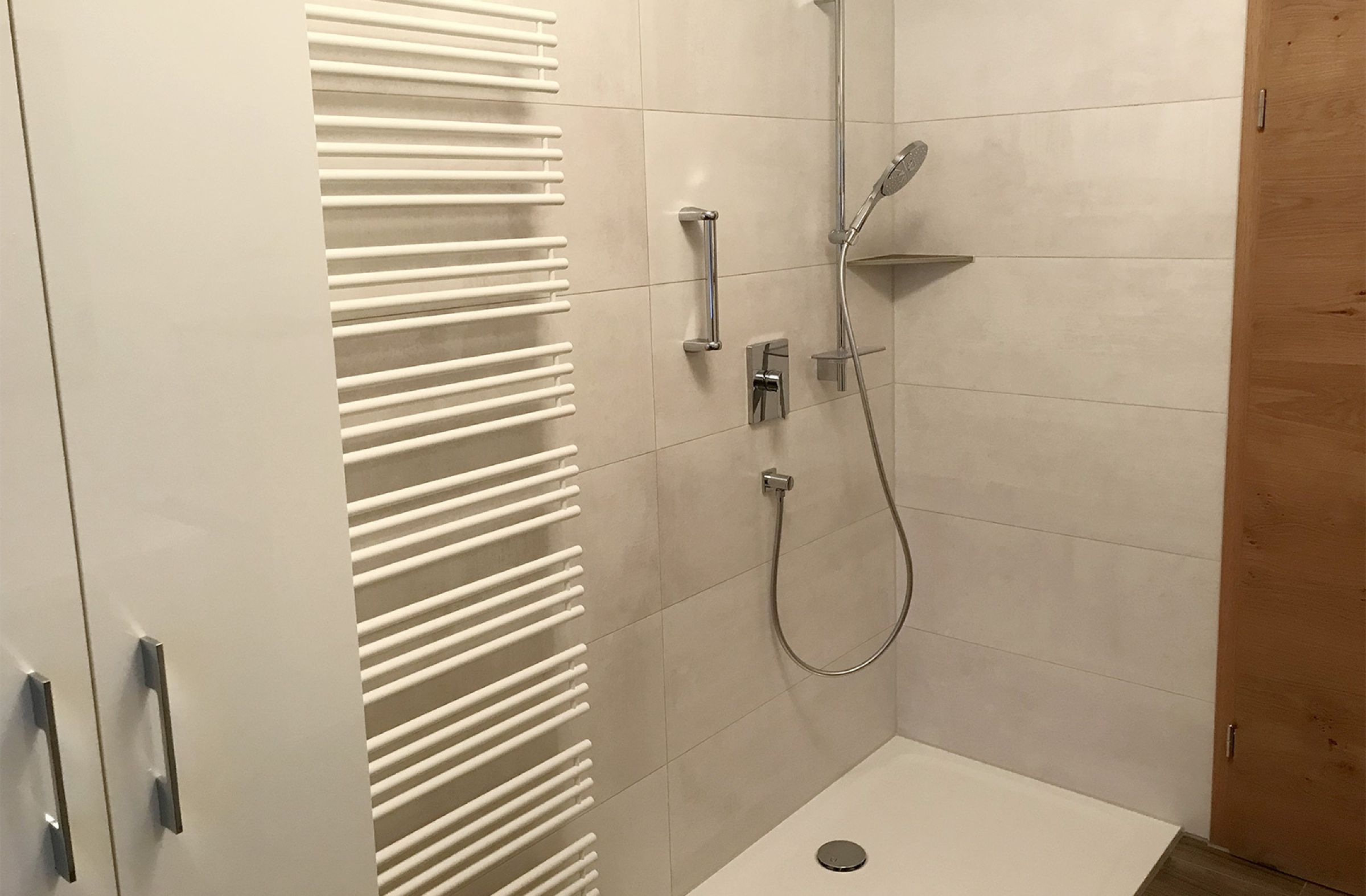 Bad der Ferienwohnung Beim Schmied