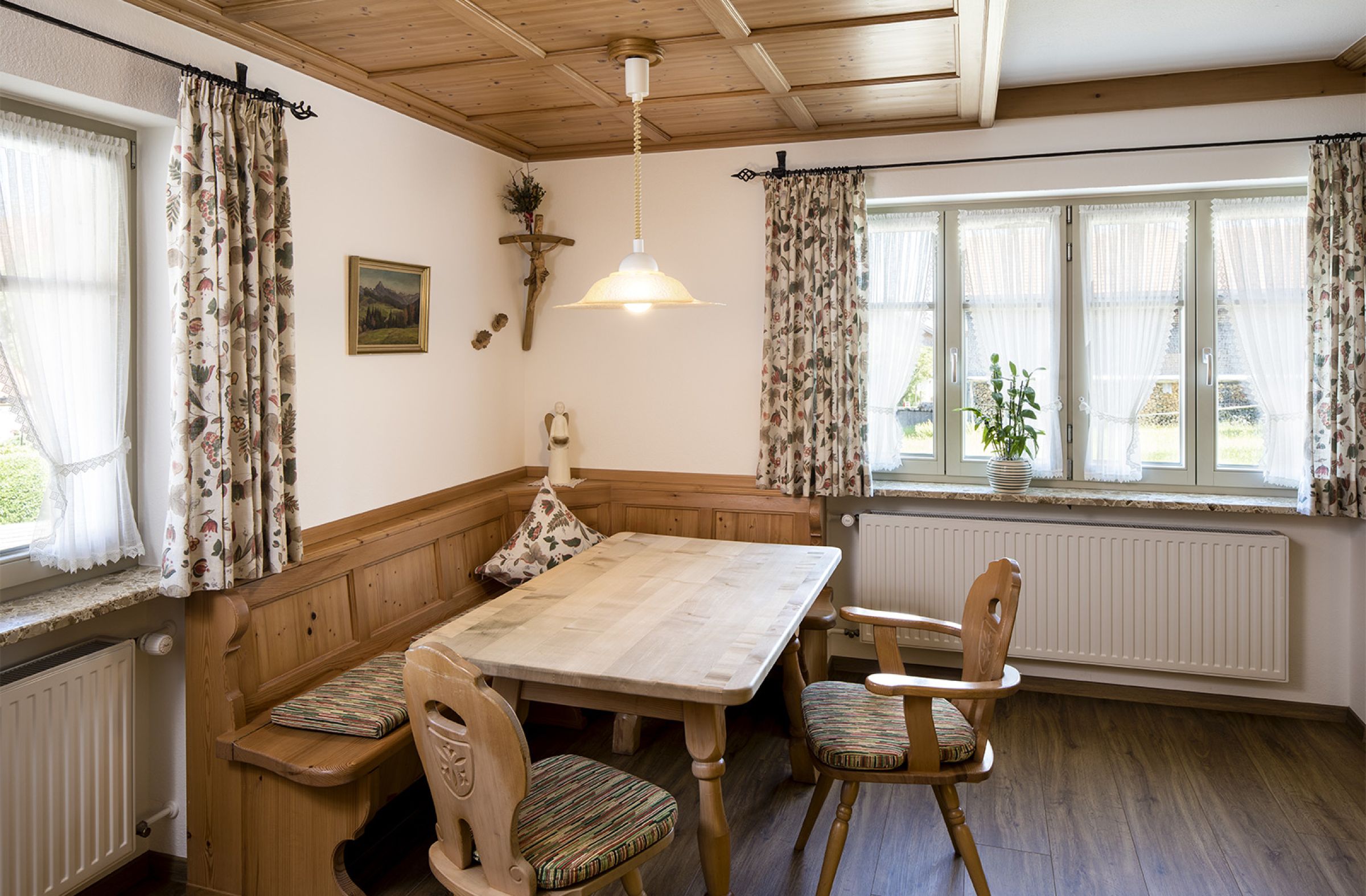 Wohnraum der Ferienwohnung Beim Schmied